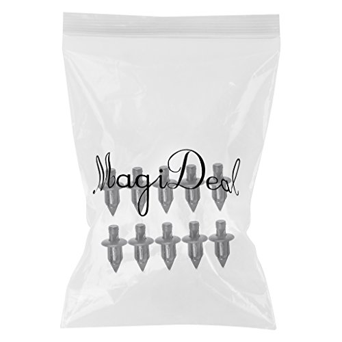 Gazechimp 50 Stück Kfz Auto Kunststoff-Push-Typ Niet Halter Verschluss Stoßstange Stift Clips Befestigung - 4