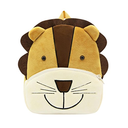 Preisvergleich Produktbild Winkey Rucksack für Kinder / Baby, Mädchen und Jungen, niedlich, Schultasche, Umhängetasche Lion 26.5x24x10.5cm wide 20cm x height 24cm