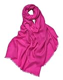 pashmina schal pink Material: 100% Schafwolle, 80 Garn feine und weiche Fäden, eng gewebt, edle Verarbeitung; ein leichter Wollschal für jede Jahreszeit