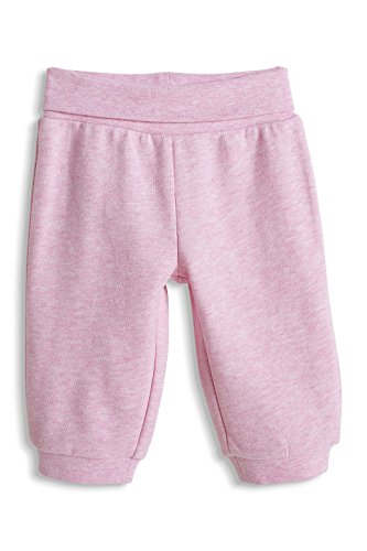 ESPRIT Baby Girls aus Organic Cotton Plain Tracksuit Bottoms, Pink (light Pink 690), 0-3 Months (Manufacturer size: 56)
