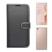 Produktbild Sony Xperia XA schwarz uni PU Leder Flip Case Schutzhülle von Gadget Boxx