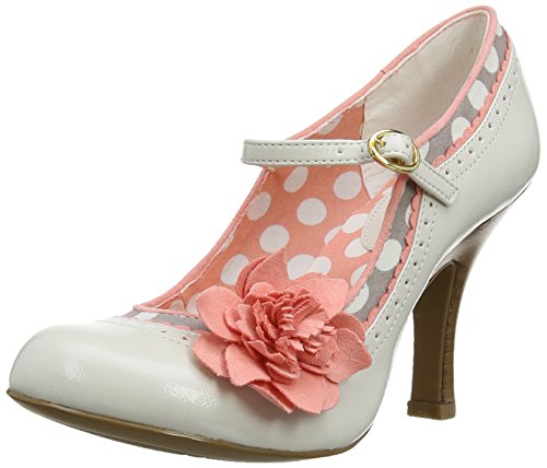 Ruby Shoo Womens Poppy Court Shoes 08717 Nude 4 UK, 37 EU