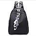 Produktbild GaLon Rucksack weiblich 2018 Welle koreanische Version der Wilden Tuch Tasche Damen kleine Rucksack weiblichen Beutel (Color : Black)