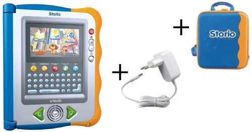 Vtech 80-115614 - Storio Deluxe Bundle inklusiv Tragetasche und Netzadapter, blau Vtech 80-115614 - Storio Deluxe Bundle inklusiv Tragetasche und Netzadapter, blau