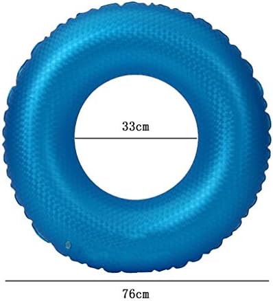 Swimming circle adult thickening male and female inflatable life buoy increase children under the armpit circle circle , blue , 33