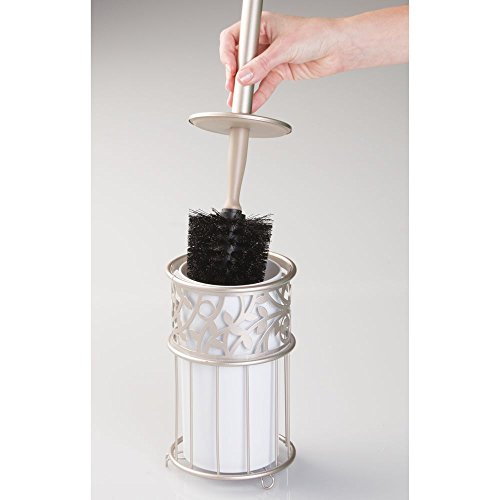 Interdesign 77345EU Vine Toilettenbürste, weiß / satiniert - 4