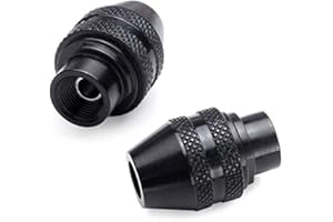 Bestgle 2 Pack Universel Mandrin Sans Clé Multi Changement Rapide Outil Pour Dremel 4486 Outils Rotatifs 3000 4000 7700 8200