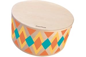 Plantoys- Cajón percusión, instrumento de juguete (6423)