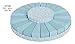 Produktbild Kuchen Struktur von 24 Scheiben mit Hauptfach hellblau gepunktet Durchmesser 38 cm