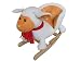 SPEED Baby Kid Rocking Animal Rocking Horse Toys Children Toddler toy, Animal Sound, with Soft Seat, Sheep