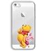 Produktbild iPhone 5/5s Karikatur Silikonhülle / Gel Hülle für Apple iPhone 5s 5 SE / Schirm-Schutz und Tuch / iCHOOSE / Pooh und Piglet