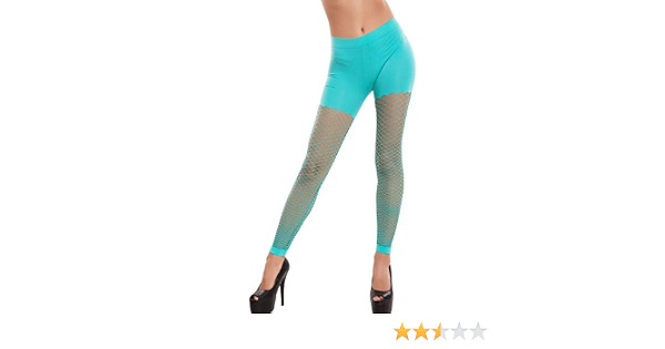 Toocool - Leggings donna pantaloni rete traforati elasticizzati skinny sexy  nuovi W779C [L/XL,Verde Acqua] : Amazon.it: Abbigliamento