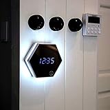 El sensor táctil se puede utilizar para ajustar la luz. Alimentado por batería, de bajo consumo..
