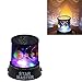 Price comparison product image Sguan-wu Starry Sky Bunte LED Projektor Nachtlicht Schlafzimmer Nachttischlampe Dekorative Lampe - Mehrfarbenlicht