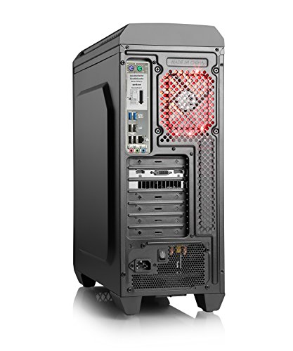 CSL Speed D10042X (Core i7) inkl. Windows 10 Home – Intel Core i7-7700 4x 3600MHz, 16GB RAM, 1000GB HDD, USB 3.1, GTX 1060, DVD - 4