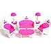 Produktbild Yosemite Mini Möbel Sofa Couch Stehlampe Tisch für Barbie Puppe Haus Zubehör