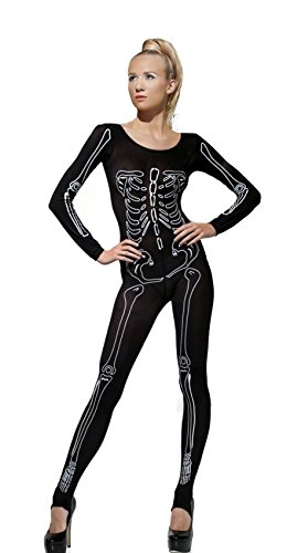 Glow In The Dark Skeleton Costume Womens Skeleton Fancy Dress | Desertcart  Gambia