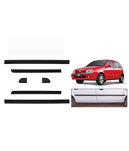 Car Door Side Beading For Old Maruti 800, Colour: Matte Black (Set of 6 Pcs) RS.399 (64.00% Off) - Amazon