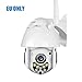 Produktbild Überwachungskamera 1080P 7LED PTZ Mini WIFI Outdoor Dome Home Security IP-Kamera Wireless HD 2MP CCTV Onvif Wasserdichtes Nachtsichtgerät Vollfarb-Bewegungserkennung Hotspots Cam 32G TF-Karten