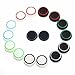 Produktbild YANSHG® Gamepad Luminous Taste Caps - 3D rutschfeste Wippe Taste Caps für PS4 / PS3 / PS2 / Xbox one / Xbox 360 Controllers