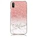 Produktbild iPhone X Silikon Case,Apple iPhone X TPU Marmor-Hülle,Fanryn Marmor Optik Case Schutzhülle Crystal Weich TPU Handy Hülle Durchsichtig Transparent Etui Cover Case Protective Shell Soft Schutzhülle Telefon Kasten mit hochwertiger Marmor Optik Marmormuster Bunte Marmor-Muster Cover Design für Apple iPhone X (5,8 Zoll)
