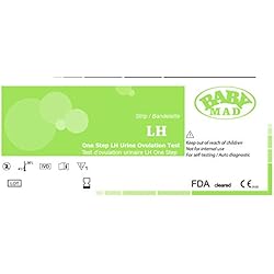 Test d'Ovulation LH - Bandelette - Lot de 20 - 20mIU