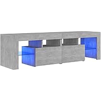 VidaXL Beistelltisch Betongrau – 59x36x38 Cm, Aus Holzwerkstoff, Mit Ablagefach