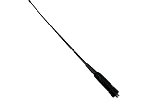 Radtel Tri-Band Flex-Antenne RHD-771S 144//220/430Mhz 35cm/13,7 Zoll SMA-Buchse Faltbare weiche Antenne kompatibel mit Baofeng radtel RT-900 RT-920 RT-860 RT-880 RT-950 Radios