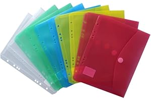 ‎EXXO BY HFP EXXO by HFP 35000 Dokumententasche A5 quer mit Abheftrand, farblich sortiert, 220 mm x 175 mm