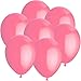 Produktbild 50x Rundballons ROSA Ø25cm + Geschenkkartenset + PORTOFREI mgl. + Helium & Ballongas geeignet. High Quality Premium Ballons vom Luftballonprofi & deutschen Heliumballon Experten. Tolle Luftballondeko und Geschenkidee mit Ballons.