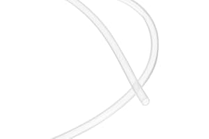 DMiotech Silicone Tubing Clear Plastic Tube, 2mm ID x 3mm OD 6ft(2m) Silicone Tube Flexible Hose