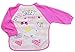 Boys and Girls Soft Bib PEVA Backed Comic Captions or So Sweet Bunny Bright