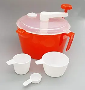 US Traders Non Electric Atta Dough Maker Food Processors Roti Atta Blender Multipurpose Uses Kneader Machine Manual Flour Mixer