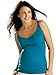 Ruched Maternity Camisole, Blue / UK Size 8 (XS)