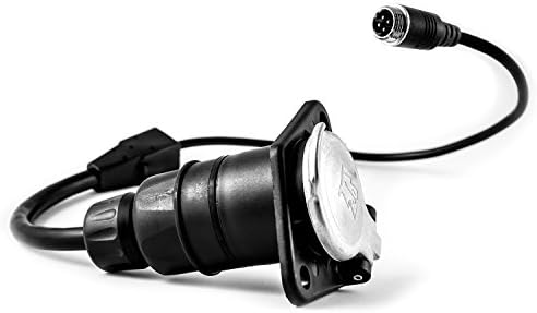 Carmedien Connection Box Rearview Camera 4-Pin-screw-connector trailer towing seperable rear-view-cable