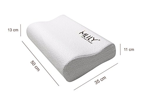 Ebitop Kissen Kopfkissen Ebi – K50.35.11 Visko-Schlafkissen 50x35x11cm, weiß - 4