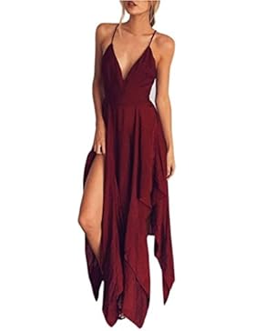 Damen Kleider,Sannysis Damen Abendkleid Elegant Cocktailkleid Vintag Kleider Langarm Abendkleid festlich Cocktail...