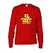 Produktbild Juggernog - Herren Langarm T-Shirt, Größe: XXL, Farbe: rot