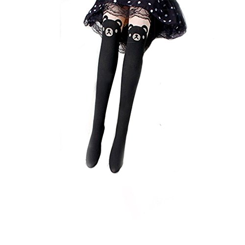 Preisvergleich Produktbild Niedlicher Teddybär-Muster Leggings Strumpfhosen Socken pantyhose