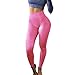 Produktbild AHAYAKU Damen Hip Nahtlose Jacquard-Punkt Hohe Taille Geschwindigkeit Trockene Hose Fitness Yoga-Hose