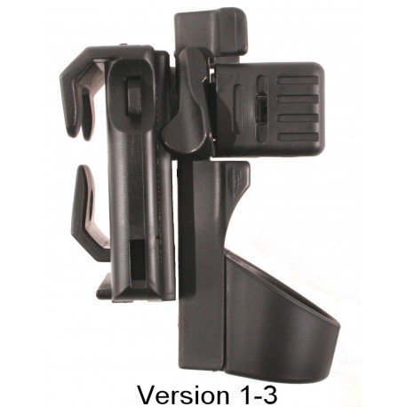 Taschenlampen Holster ESP LHU04 V1, verst. GÃ¼rtelklammer, 360Â° drehbar - 6