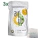 Produktbild air up Duft-Pods Zitrone Hopfen für airup Trinkflasche 3er Pack (3x3 Pods) plus usy Block