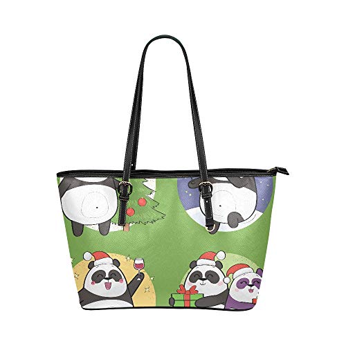 Preisvergleich Produktbild Nettes chinesisches Panda Andenken Geschenk großes tragbarer Handgriff Handhandbeutel beutet kausale Handtaschen mit Reißverschluss Schulter Einkaufen Geldbeutel Gepäck Organisator Arbeit Dame