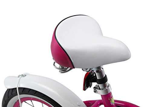 BIKESTAR® Premium Design Kinderfahrrad für coole Kids ab 3 Jahren ★ 12er Deluxe Cruiser Edition ★ Creamy Violett - 5