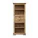 Produktbild André Chalet ETIENNE Regal mit Schubkästen; Holz Akazie teilmassiv, gebürstet und lackiert, B 75 cm x H 185 cm x T 40 cm