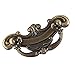 Produktbild MagiDeal Europäischer Stil Vintage Möbel Schrank Schubladen Griff Knauf knopf Möbelgriff Türgriff Ornament - Bronze, 126x49x16mm