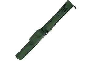 NGT FLA-RODHOLDALL-050 050 2 + 2 Rod Rods Holdall Various Pockets Carp Coarse Fishing Tackle - Green, 190 x 25cm