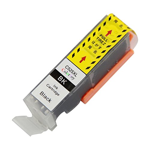 ColorJoy Tintenpatronen PGI-525 CLI-526 Kompatibel f¨¹r Canon PIXMA IP4850 IP4950 IX6550 MG5150 MG5250 MG5350 MG6150 MG6250 MG8150 MG8250 MX715 MX885 MX895 Drucker(2 Schwarz-PGI-525+1 Schwarz-CLI-526+1 Cyan-CLI-526+1 Magenta-CLI-526+1 Gelb-CLI-526) - 3