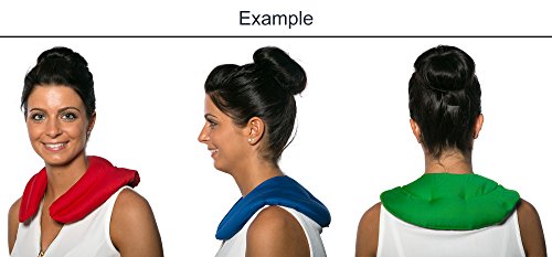 Rapssamen Nackenhörnchen mit Kammern Blumen-braun | Rapssamenkissen | Nackenkissen | Wärmekissen für Nacken