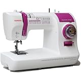 Toyota ECO34A - Máquina de coser con 34 programas, 85 W, color blanco y lila